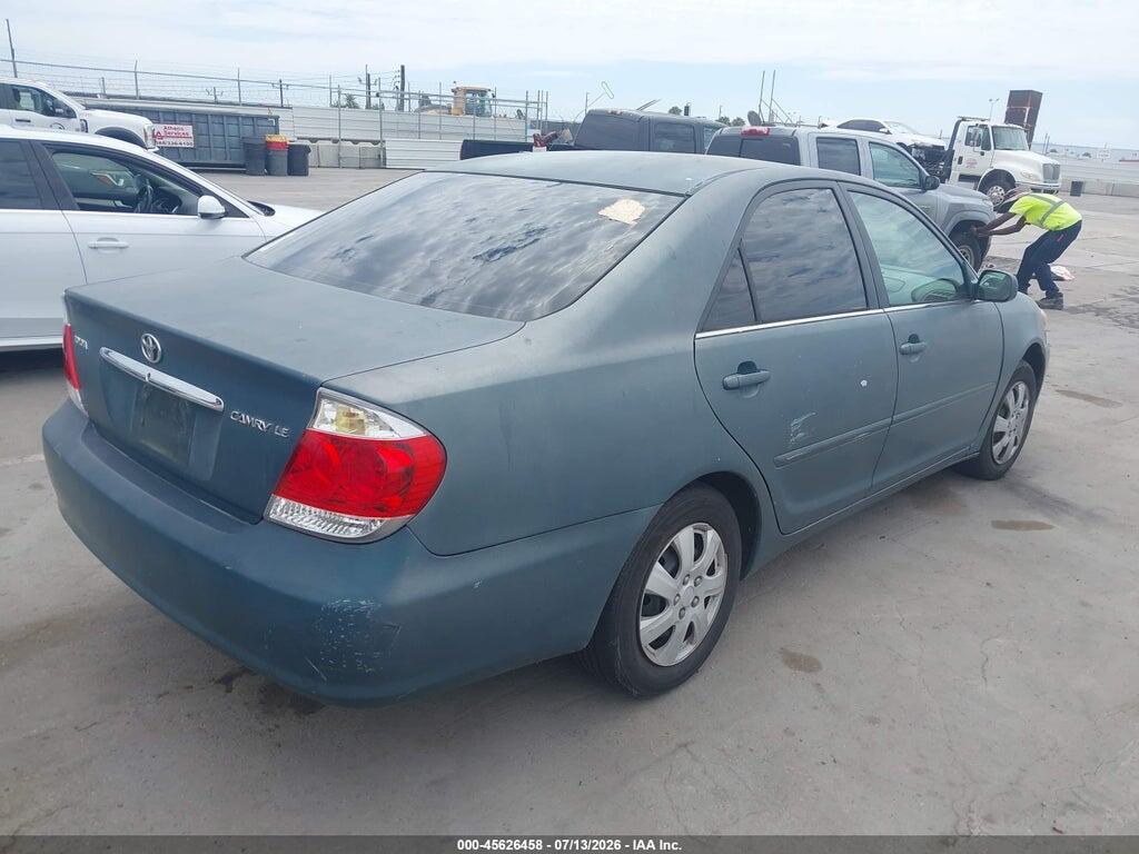 4T1BE32K95U052989 2005 TOYOTA CAMRY photo no. 4