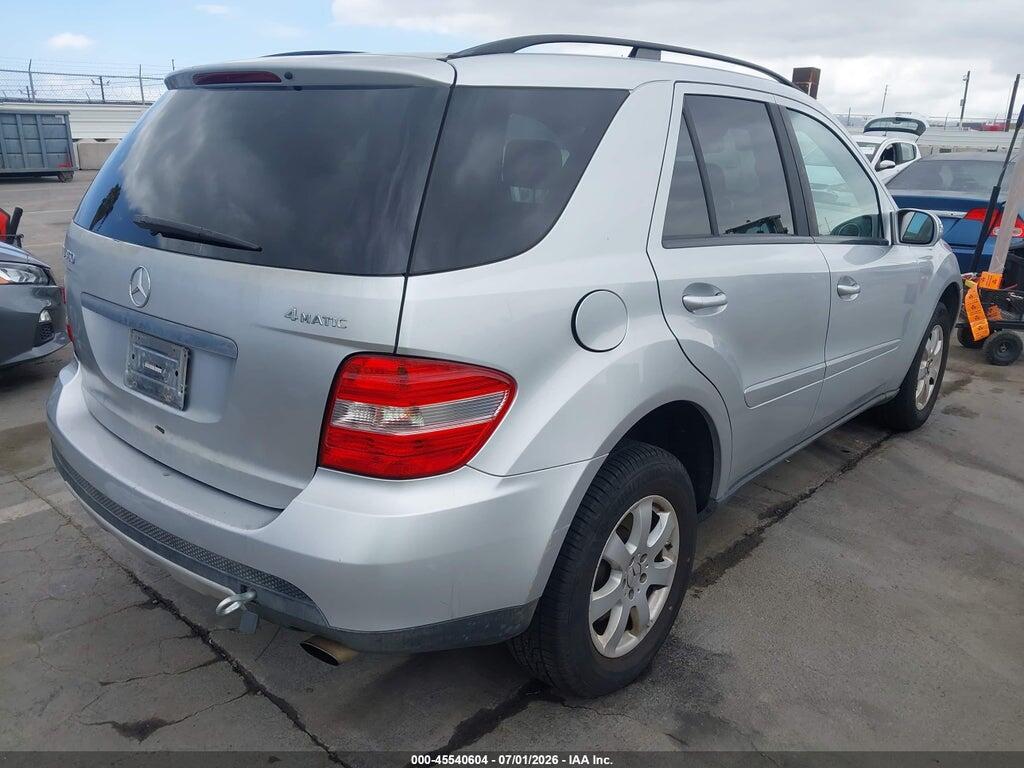 4JGBB86E07A155314 2007 MERCEDES-BENZ ML 350 photo no. 4
