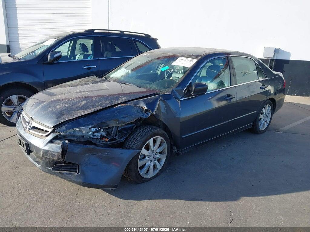 1HGCM66567A028088 2007 HONDA ACCORD photo no. 2