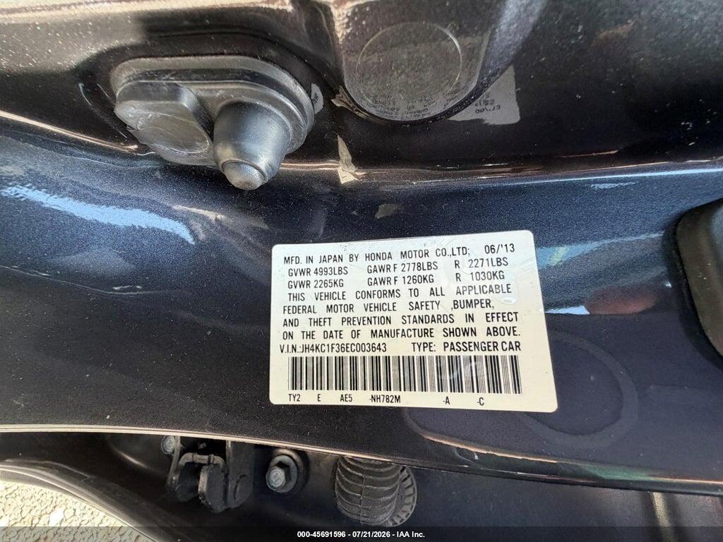 JH4KC1F36EC003643 2014 ACURA RLX photo no. 9