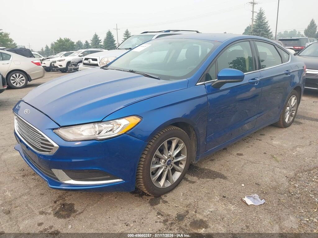 3FA6P0H74HR378492 2017 FORD FUSION photo no. 2