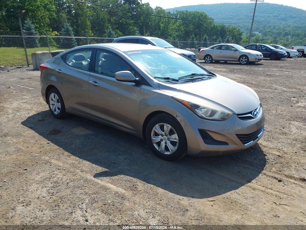 5NPDH4AE5GH715056 2016 HYUNDAI ELANTRA photo no. 1