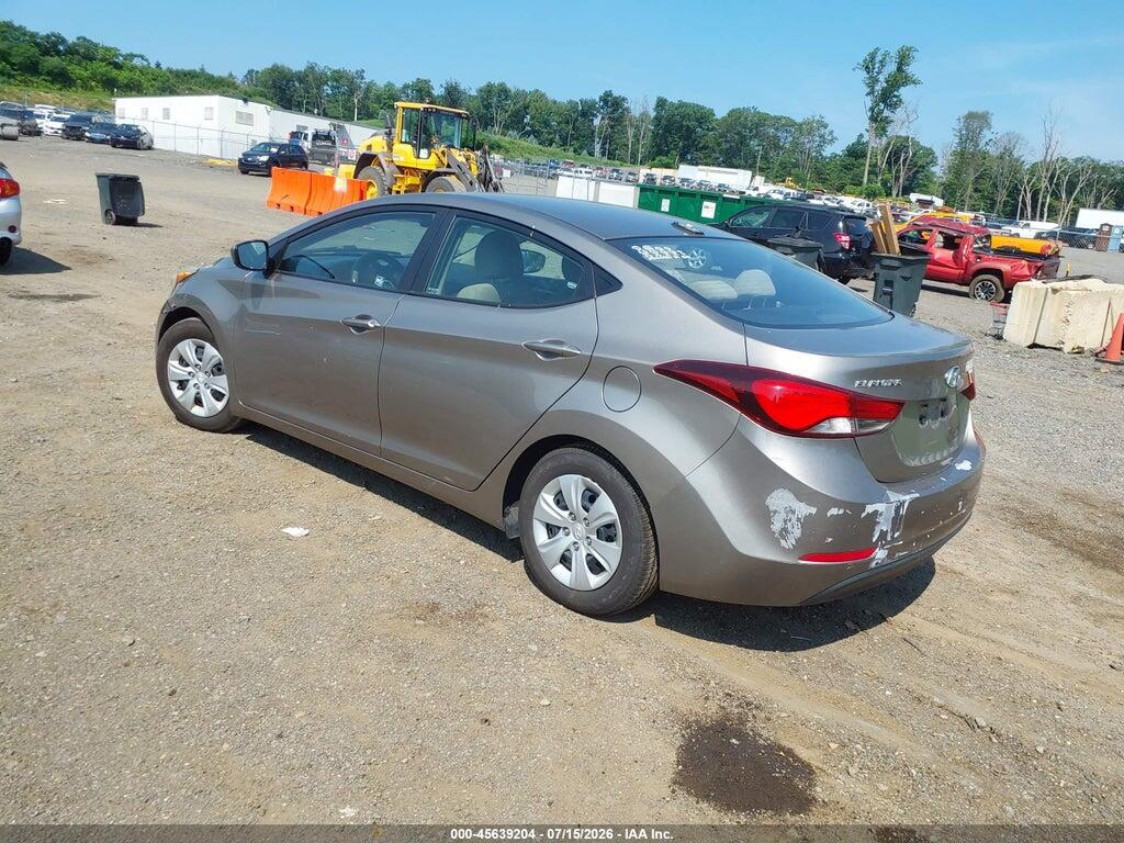5NPDH4AE5GH715056 2016 HYUNDAI ELANTRA photo no. 3
