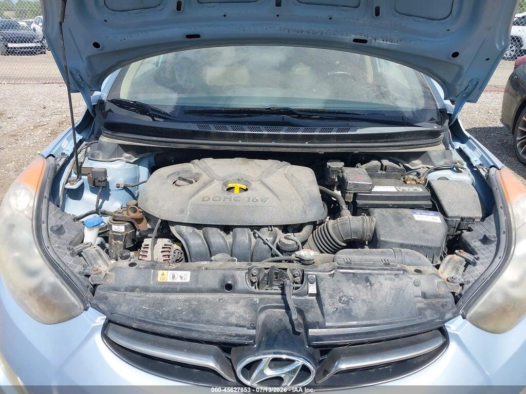 KMHDH4AE4CU445605 2012 HYUNDAI ELANTRA photo no. 10