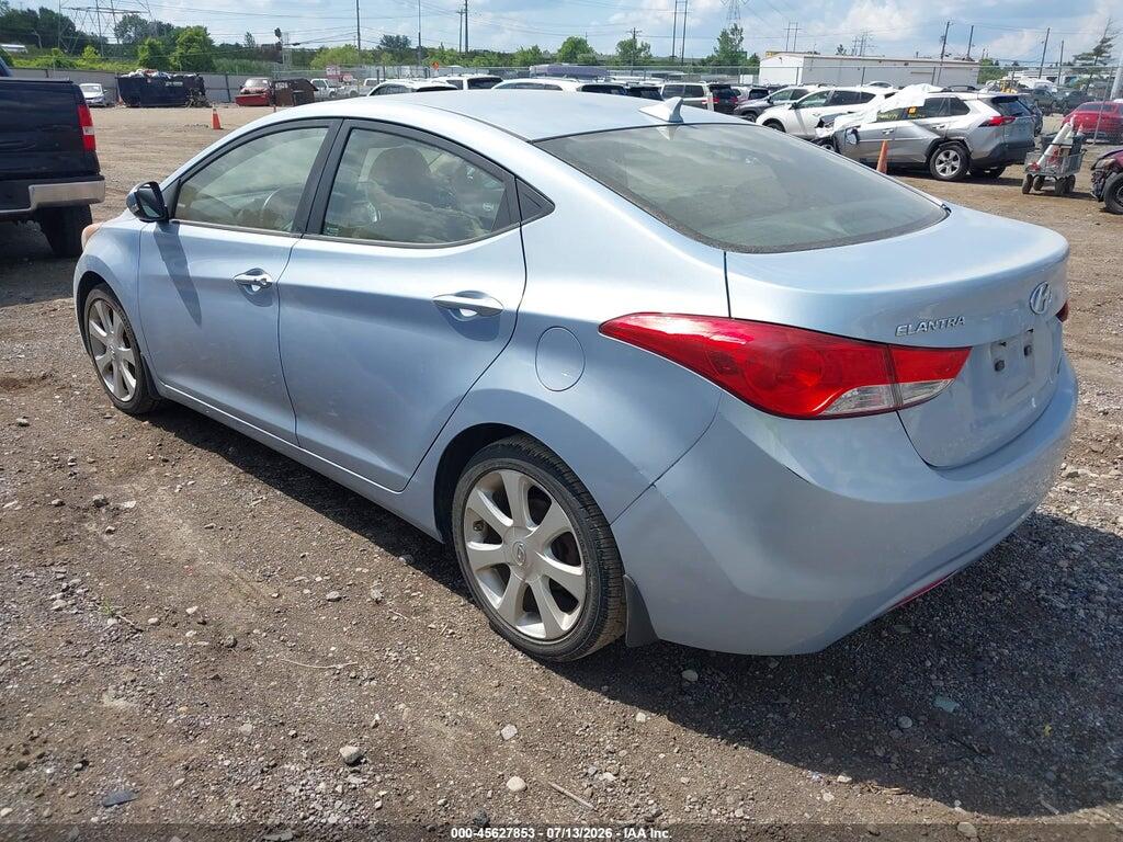 KMHDH4AE4CU445605 2012 HYUNDAI ELANTRA photo no. 3