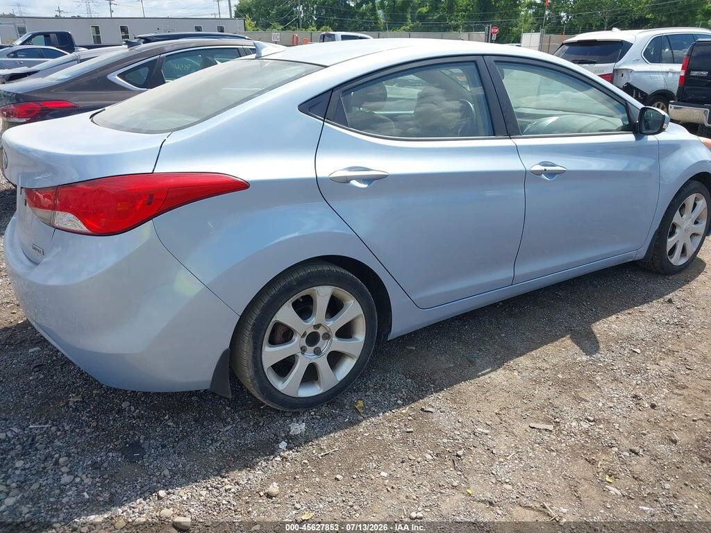 KMHDH4AE4CU445605 2012 HYUNDAI ELANTRA photo no. 4