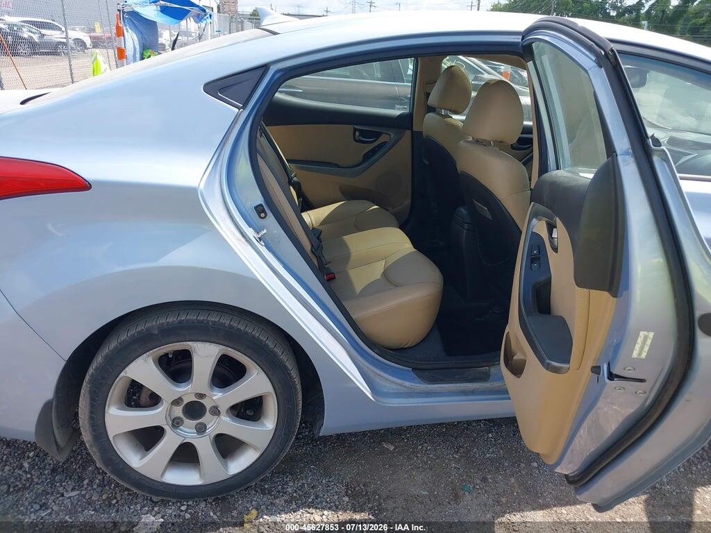 KMHDH4AE4CU445605 2012 HYUNDAI ELANTRA photo no. 8