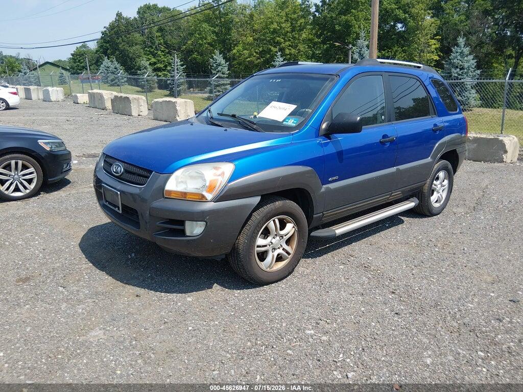 KNDJE723X77446325 2007 KIA SPORTAGE photo no. 2