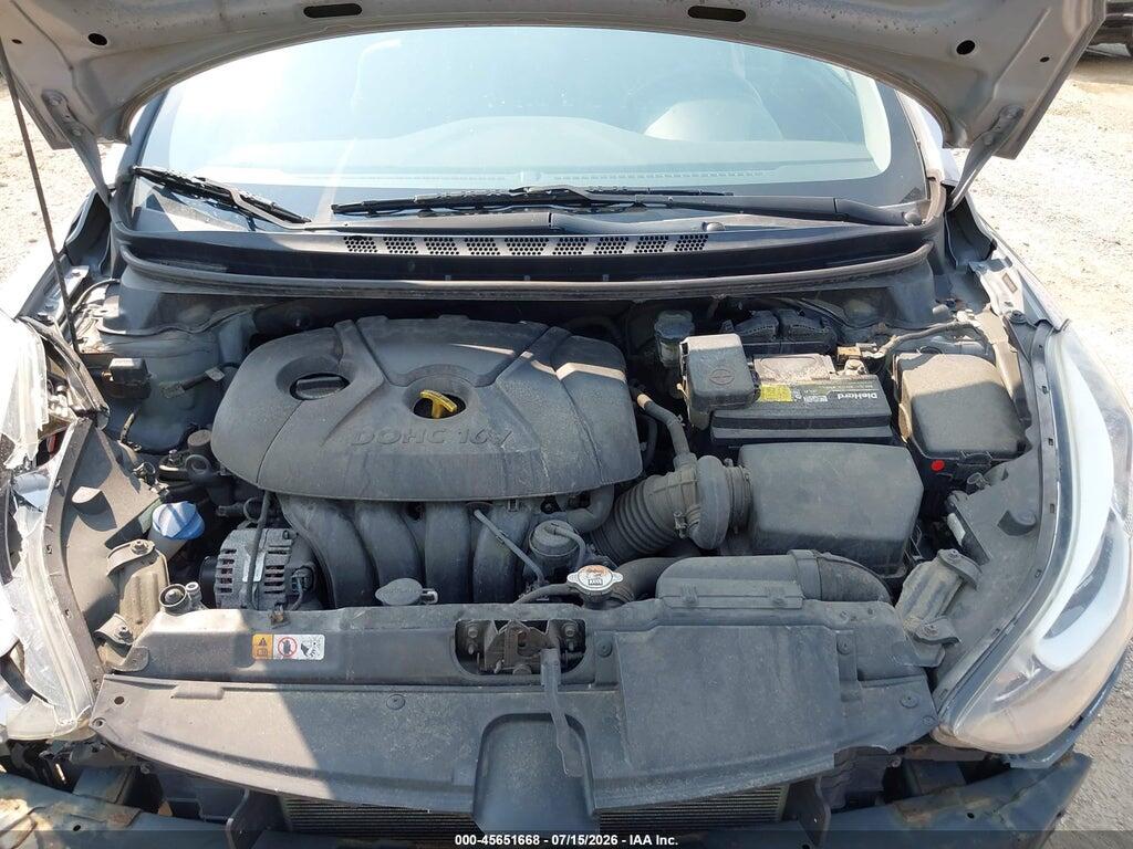 5NPDH4AE8GH681436 2016 HYUNDAI ELANTRA photo no. 10
