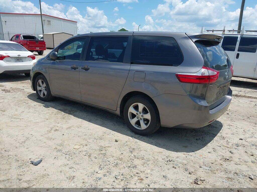 5TDZZ3DC9HS879042 2017 TOYOTA SIENNA photo no. 3