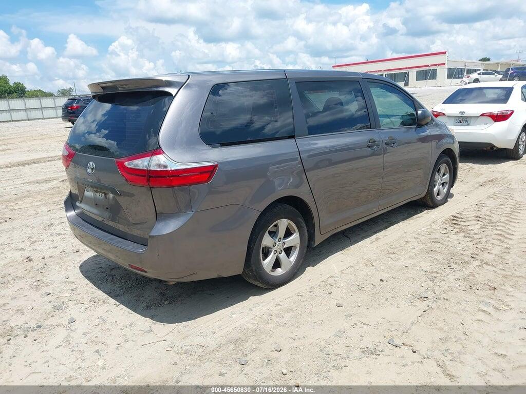 5TDZZ3DC9HS879042 2017 TOYOTA SIENNA photo no. 4