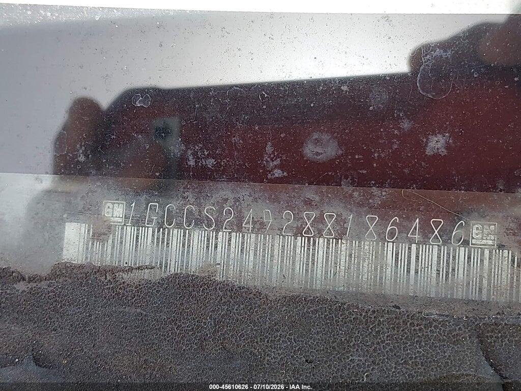 1GCCS249288186486 2008 CHEVROLET COLORADO photo no. 9