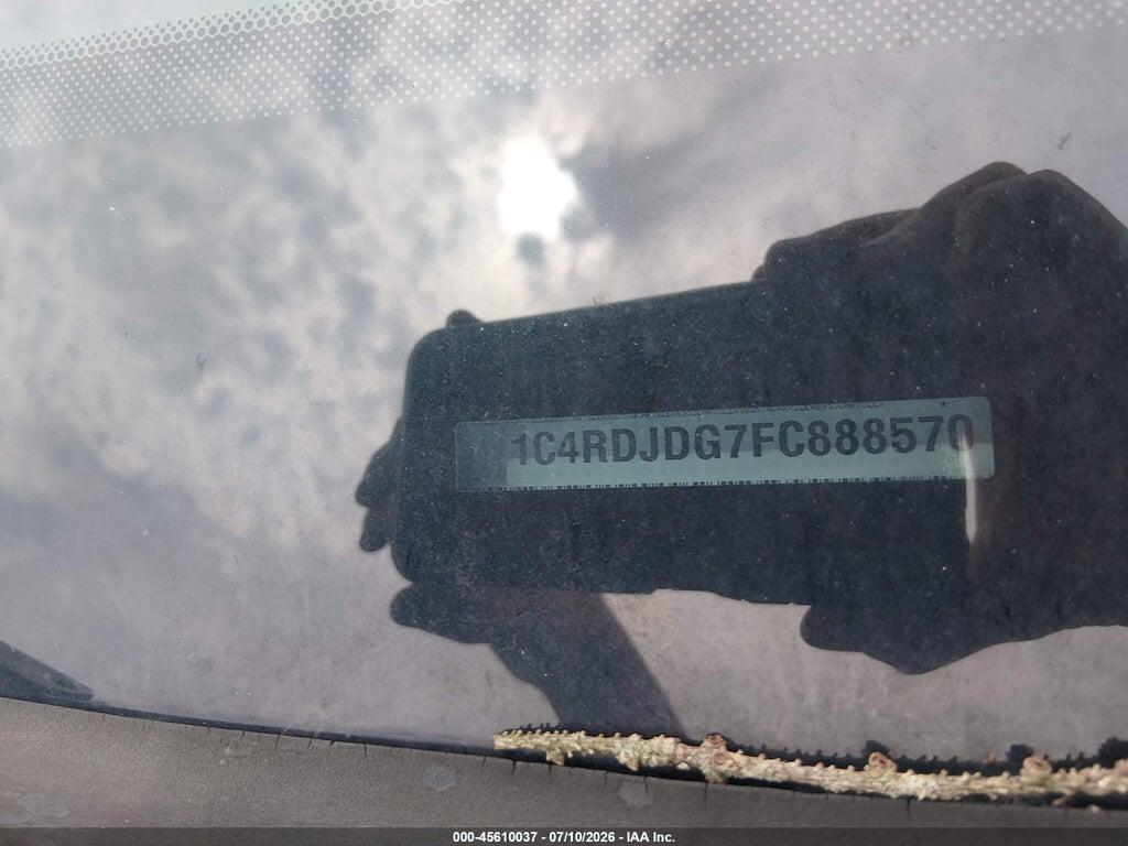1C4RDJDG7FC888570 2015 DODGE DURANGO photo no. 9