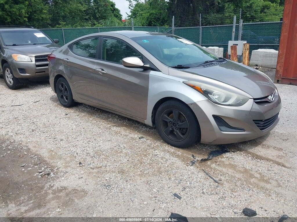 5NPDH4AE0EH529146 2014 HYUNDAI ELANTRA photo no. 1