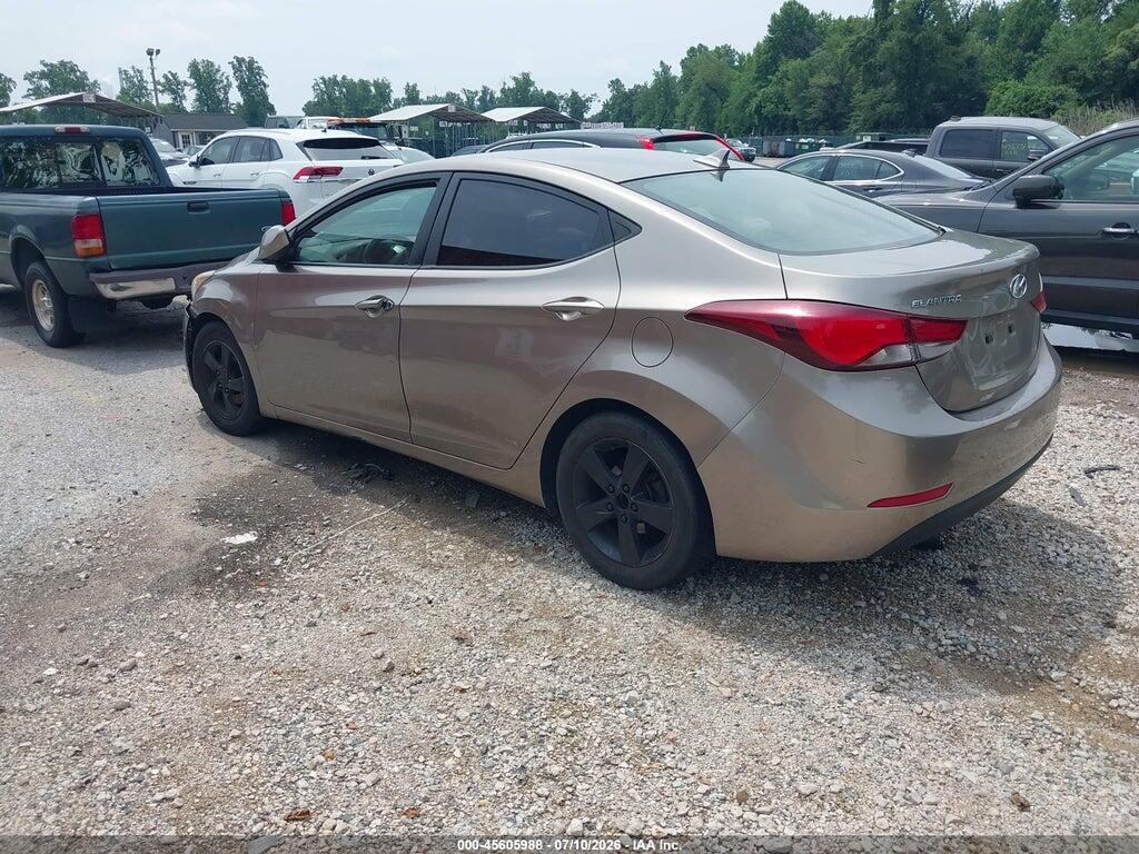 5NPDH4AE0EH529146 2014 HYUNDAI ELANTRA photo no. 3