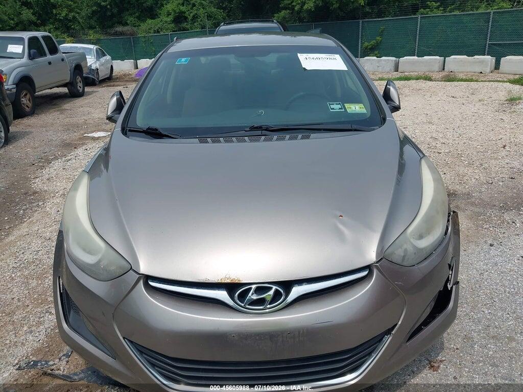 5NPDH4AE0EH529146 2014 HYUNDAI ELANTRA photo no. 6