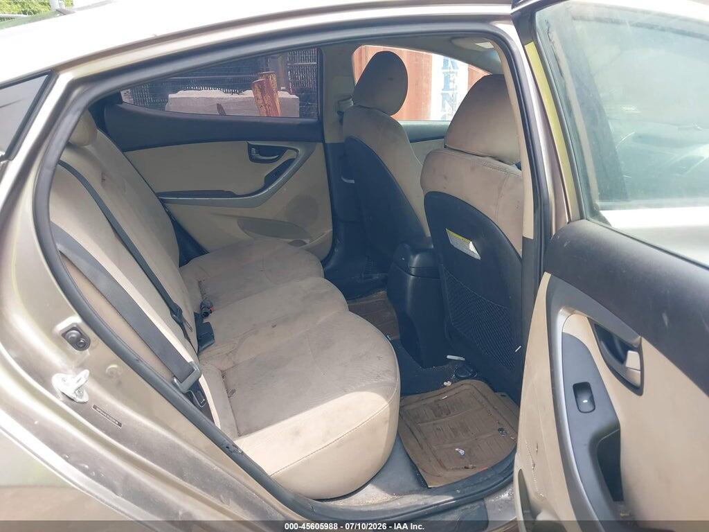 5NPDH4AE0EH529146 2014 HYUNDAI ELANTRA photo no. 8