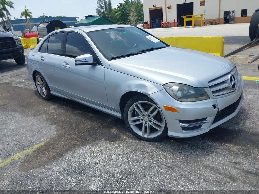 WDDGF4HBXDR296050 2013 MERCEDES-BENZ C 250 photo no. 1