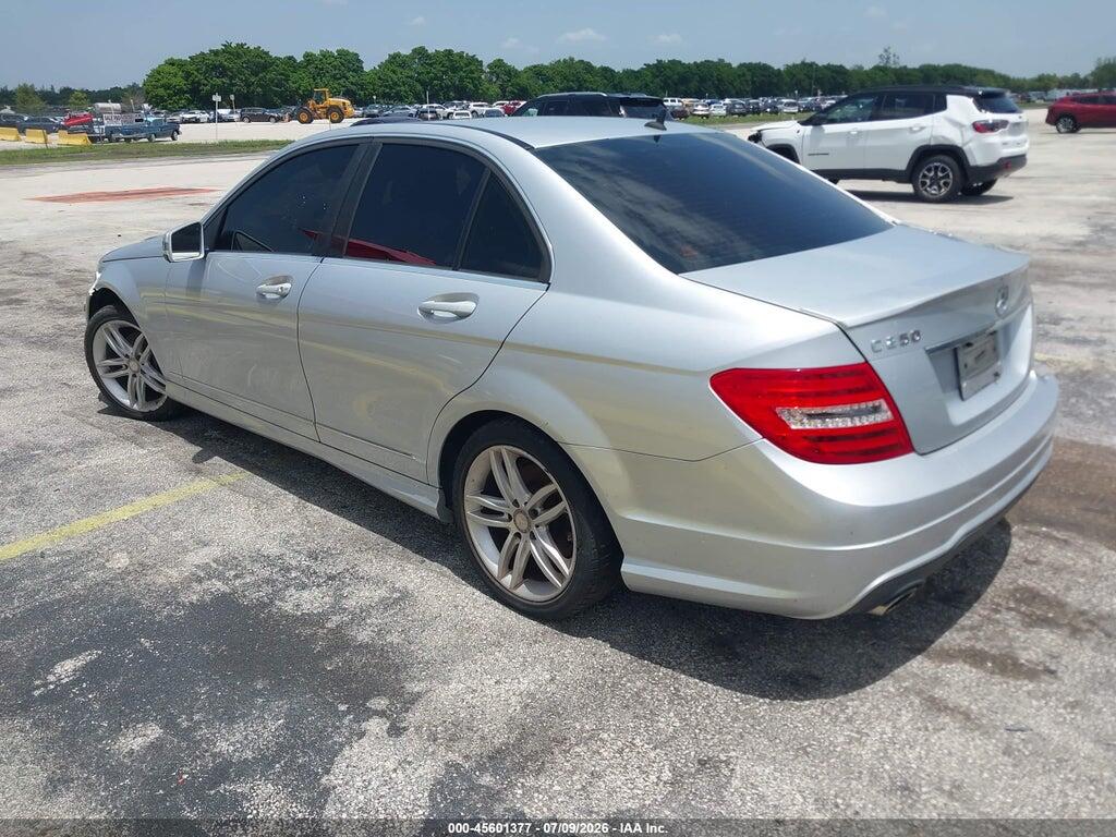 WDDGF4HBXDR296050 2013 MERCEDES-BENZ C 250 photo no. 3