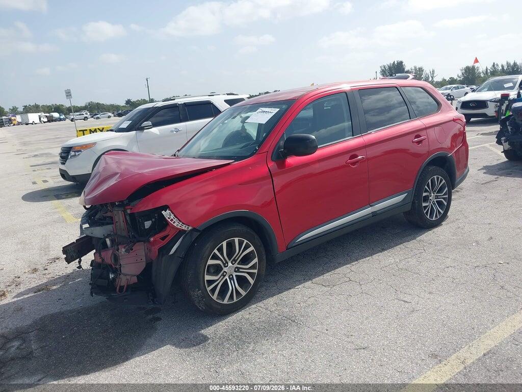JA4AD2A36HZ050769 2017 MITSUBISHI OUTLANDER photo no. 2