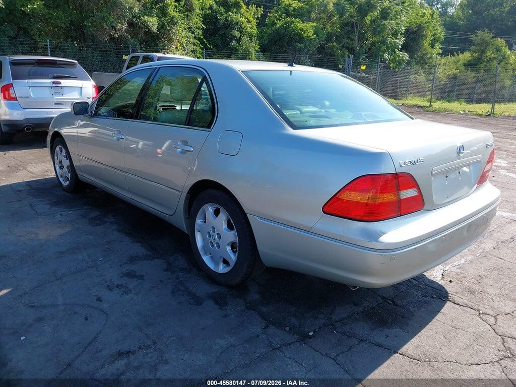 JTHBN30F120073993 2002 LEXUS LS 430 photo no. 3