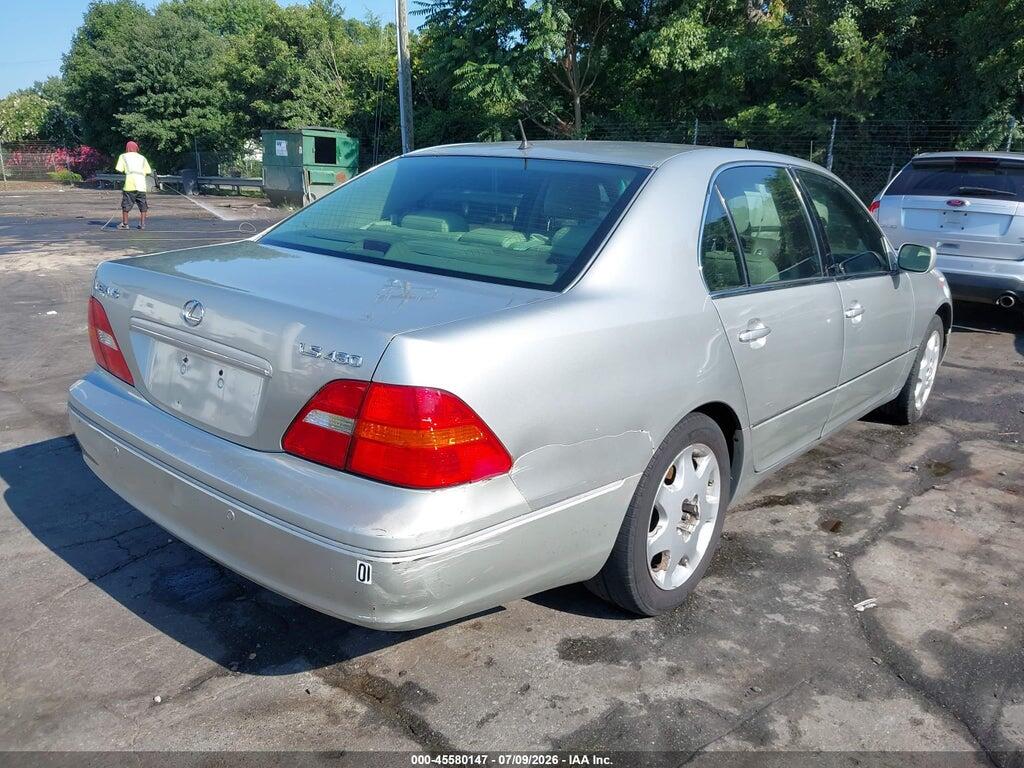 JTHBN30F120073993 2002 LEXUS LS 430 photo no. 4