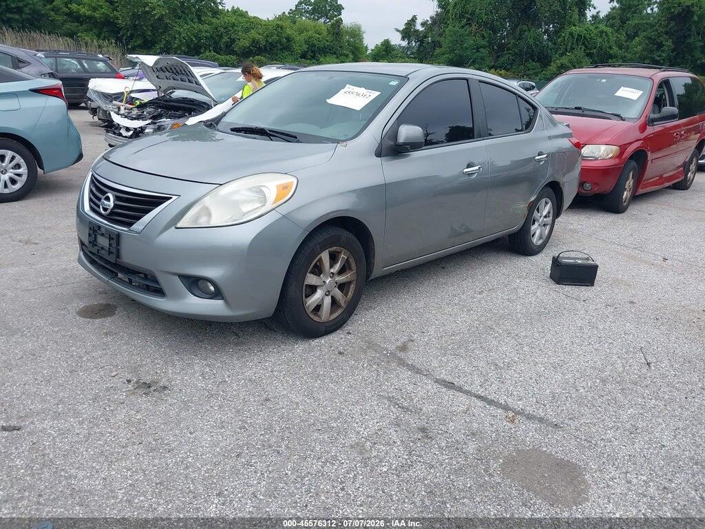 3N1CN7AP2DL820868 2013 NISSAN VERSA photo no. 2