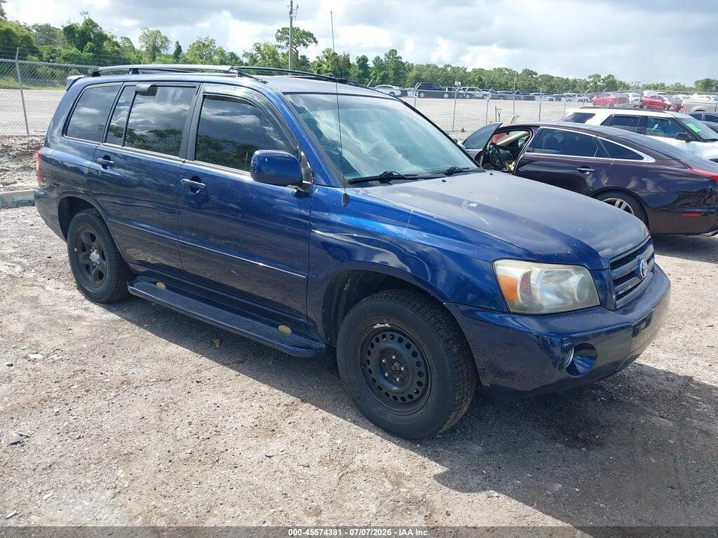 JTEGD21A260134552 2006 TOYOTA HIGHLANDER photo no. 1