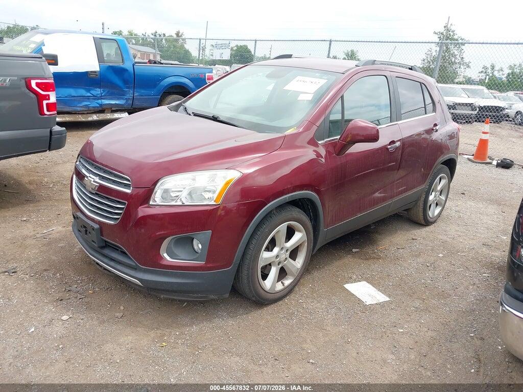 3GNCJMSB9GL127267 2016 CHEVROLET TRAX photo no. 2