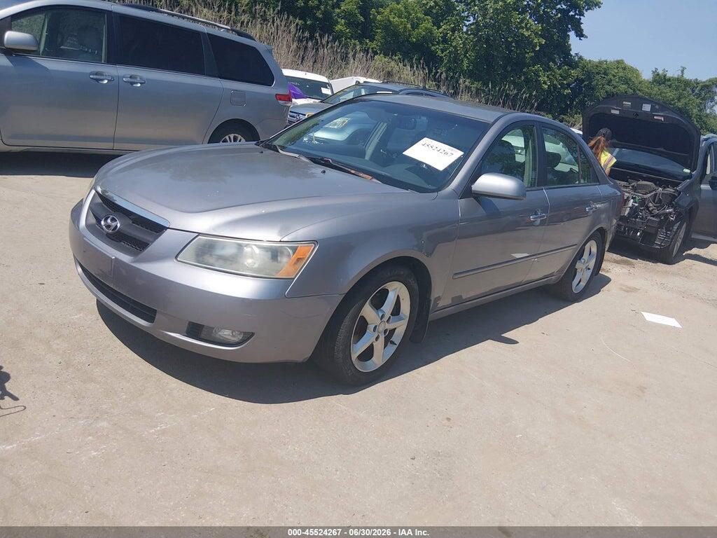 5NPEU46F16H037289 2006 HYUNDAI SONATA photo no. 2