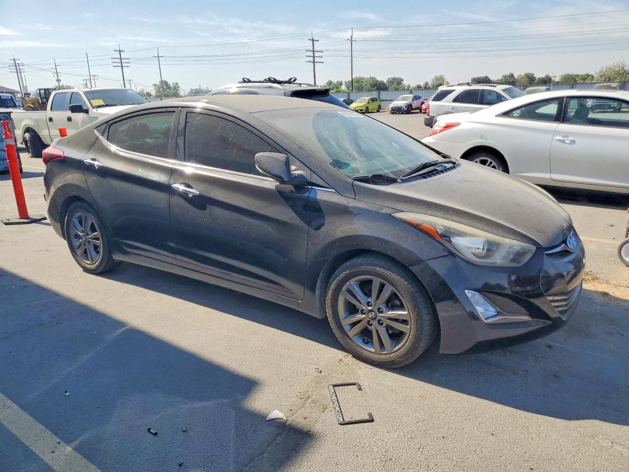 5NPDH4AE4EH508798 2014 HYUNDAI ELANTRA photo no. 4
