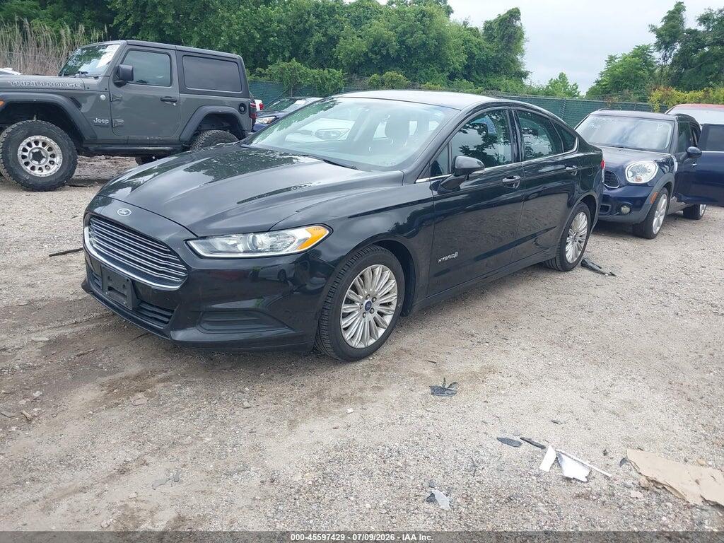 3FA6P0LU3ER350868 2014 FORD FUSION HYBRID photo no. 2