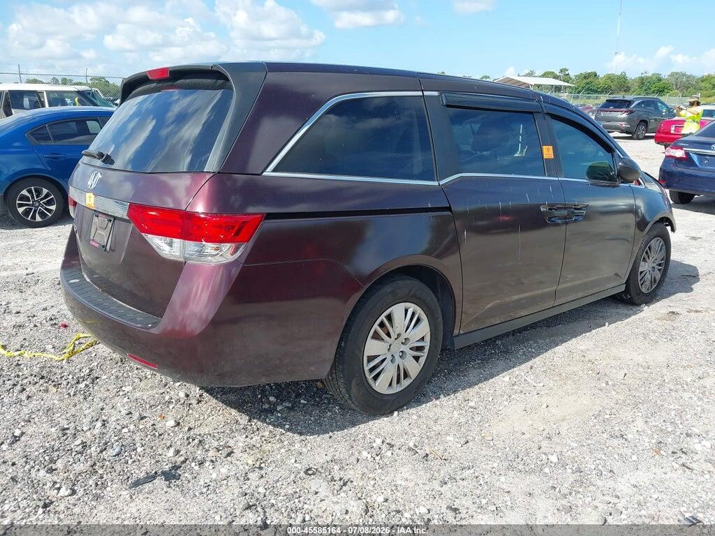 5FNRL5H25EB054422 2014 HONDA ODYSSEY photo no. 4