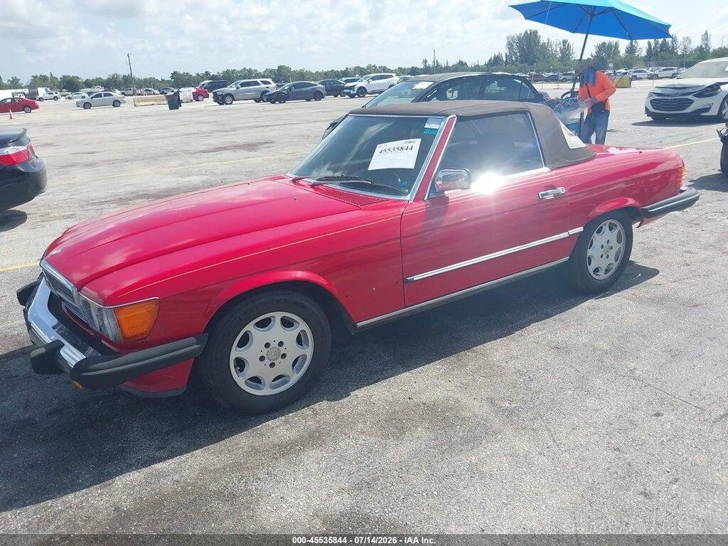 WDBBA48D7HA064772 1987 MERCEDES-BENZ 560 photo no. 2