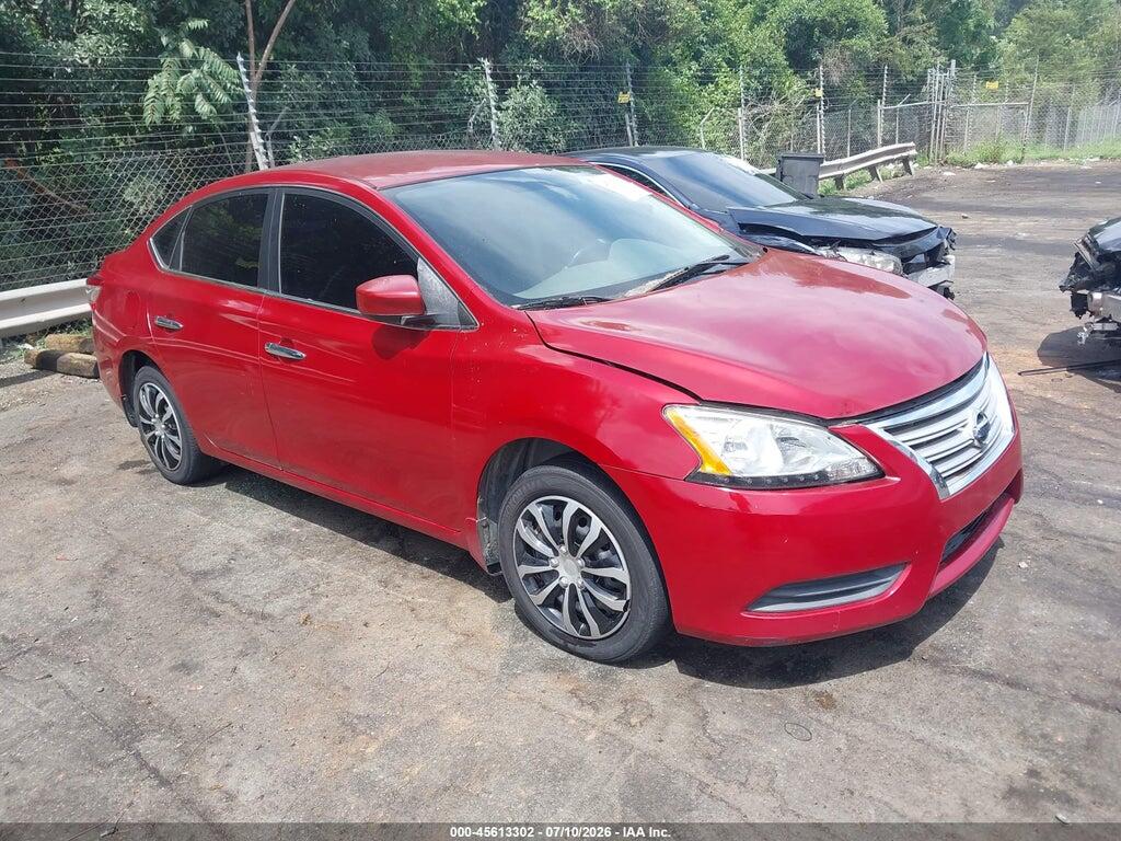 3N1AB7AP7EL678258 2014 NISSAN SENTRA photo no. 1