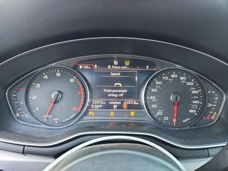 2018 AUDI A4 PREMIUM PLUS — Фото 9 из 13