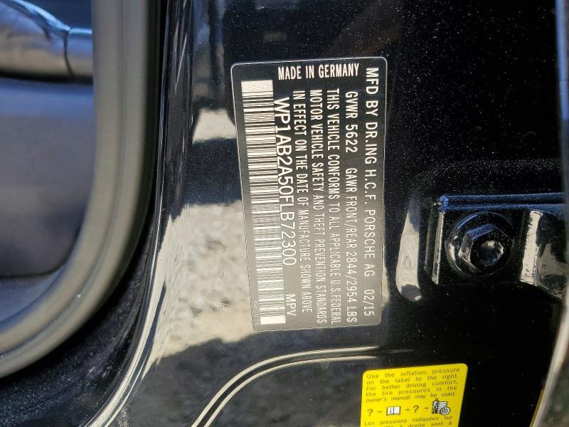 2015 PORSCHE MACAN S — Фото 14 из 14