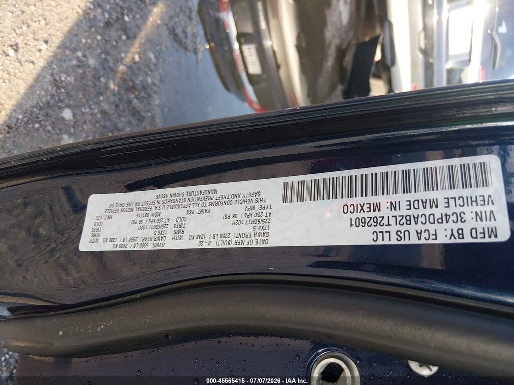 3C4PDCAB2LT262601 2020 DODGE JOURNEY photo no. 9