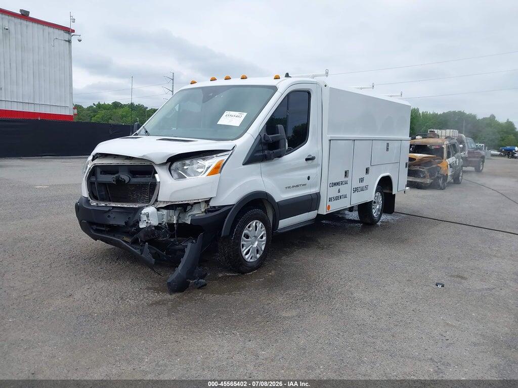 1FDBW5P81MKA52579 2021 FORD TRANSIT-350 CUTAWAY photo no. 2