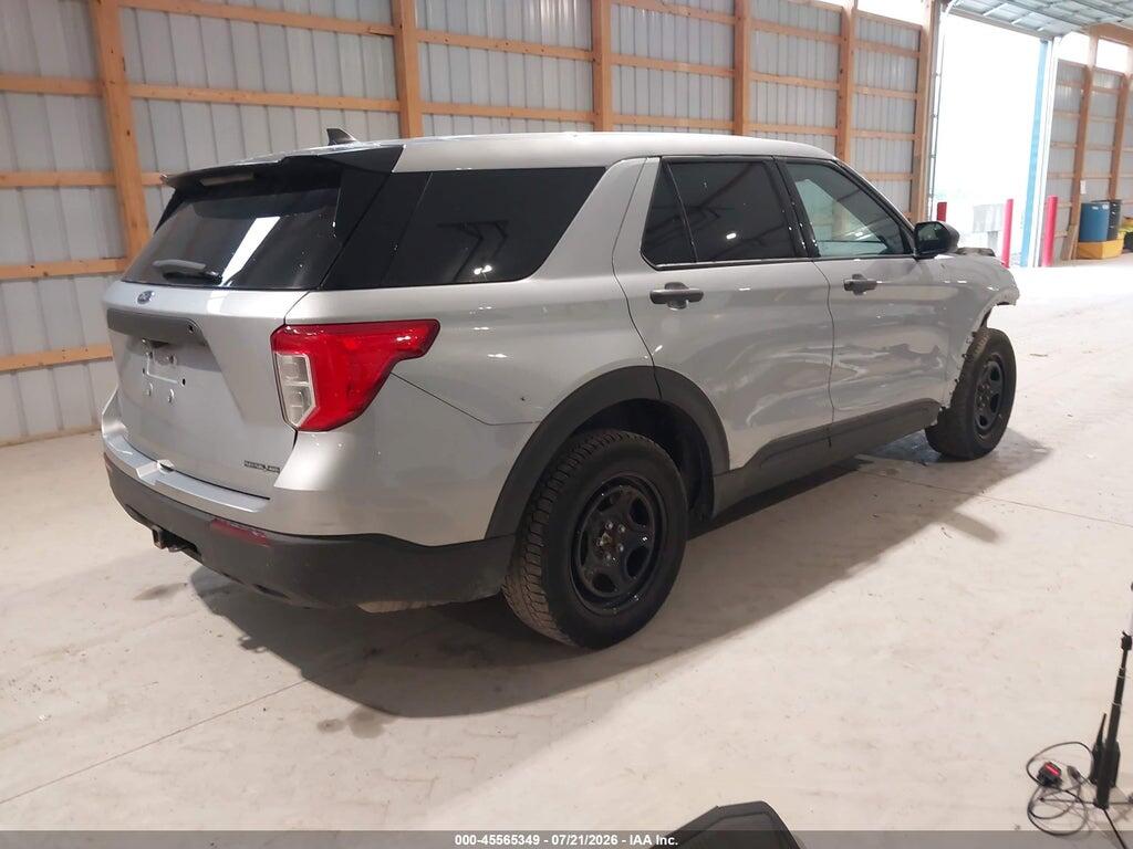 1FM5K8AB4PGB11985 2023 FORD POLICE INTERCEPTOR UTILITY photo no. 4