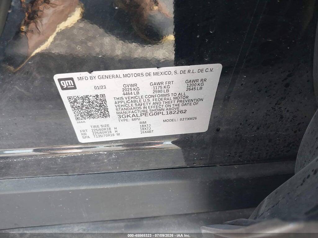 3GKALPEG0PL182262 2023 GMC TERRAIN photo no. 9