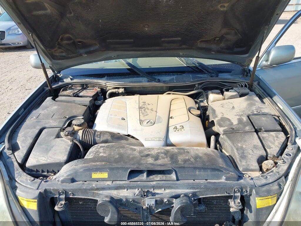 JTHBN30F310009422 2001 LEXUS LS 430 photo no. 10
