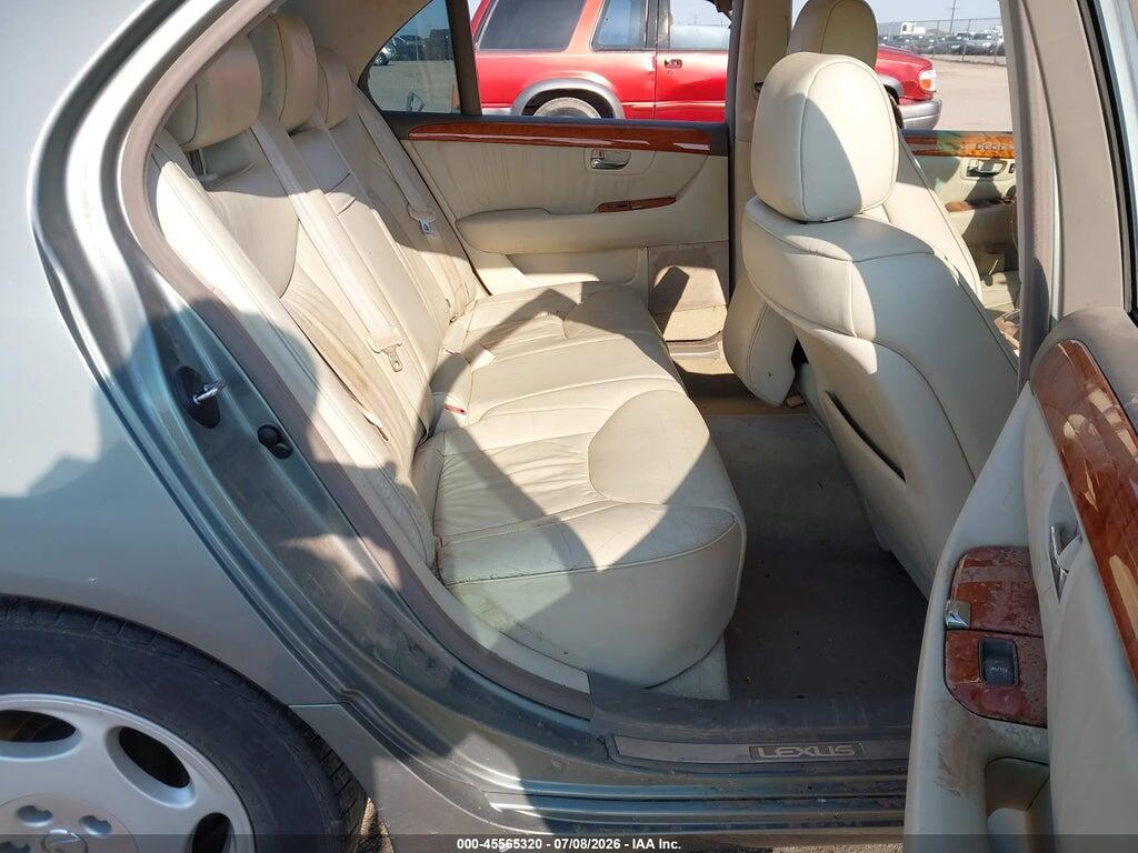 JTHBN30F310009422 2001 LEXUS LS 430 photo no. 8