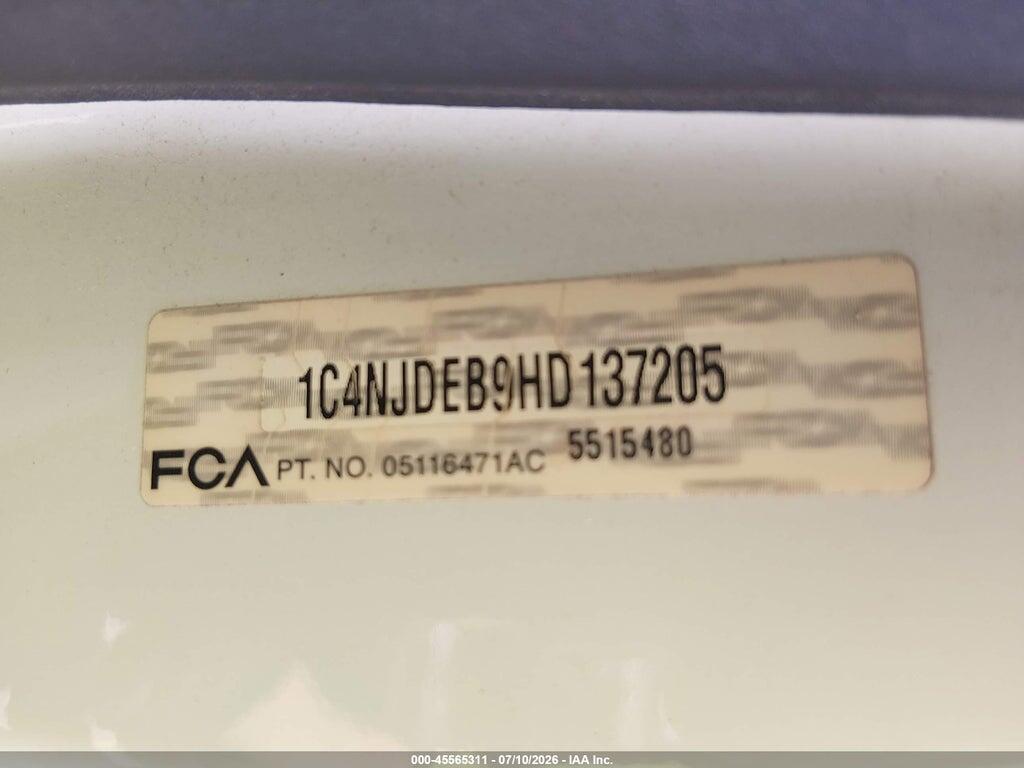 1C4NJDEB9HD137205 2017 JEEP COMPASS photo no. 9
