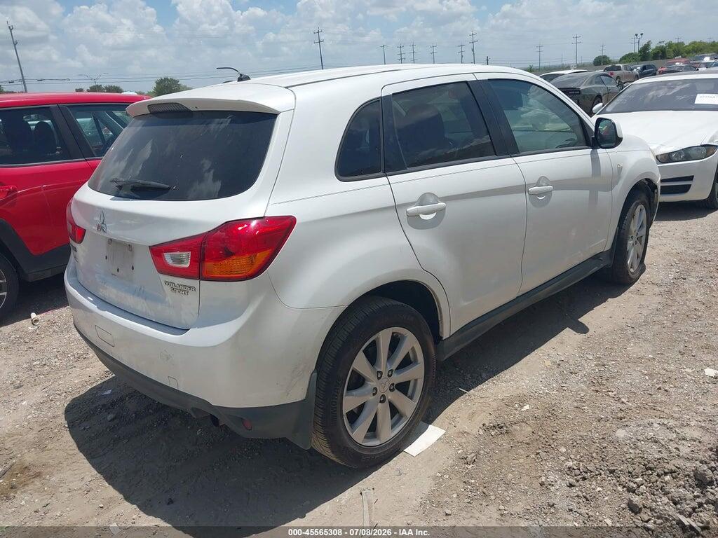 4A4AP3AU3EE019745 2014 MITSUBISHI OUTLANDER SPORT photo no. 4
