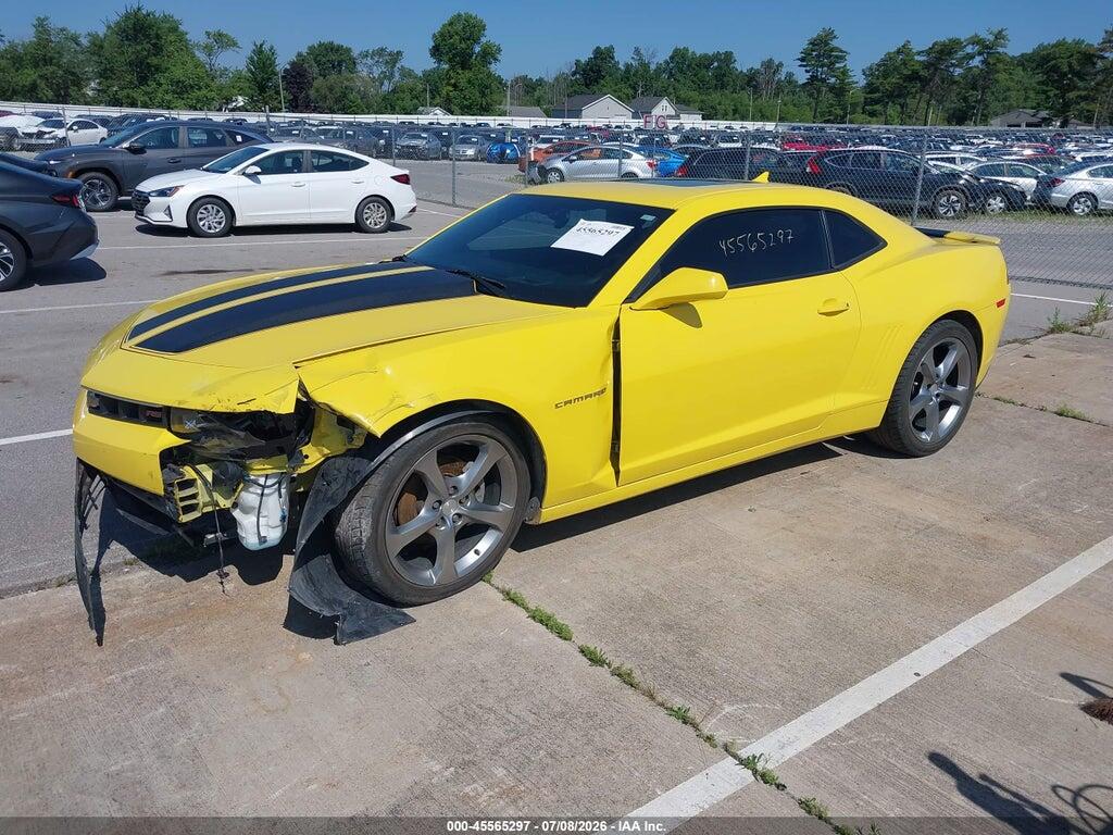 2G1FC1E35E9316154 2014 CHEVROLET CAMARO photo no. 2
