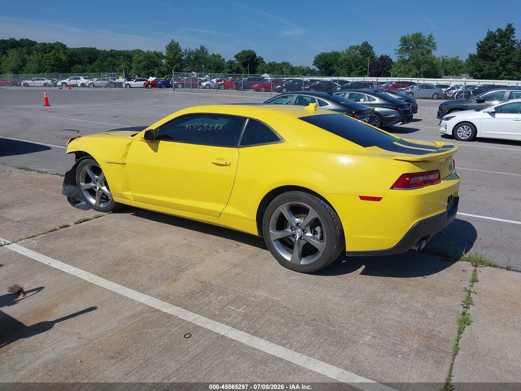 2G1FC1E35E9316154 2014 CHEVROLET CAMARO photo no. 3