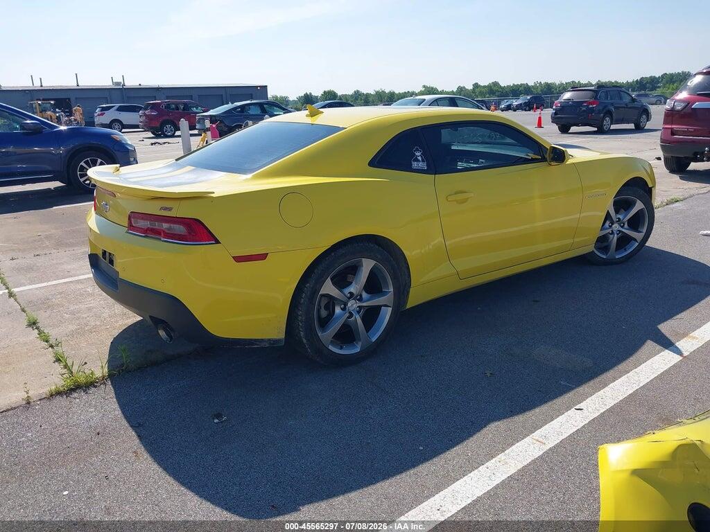 2G1FC1E35E9316154 2014 CHEVROLET CAMARO photo no. 4