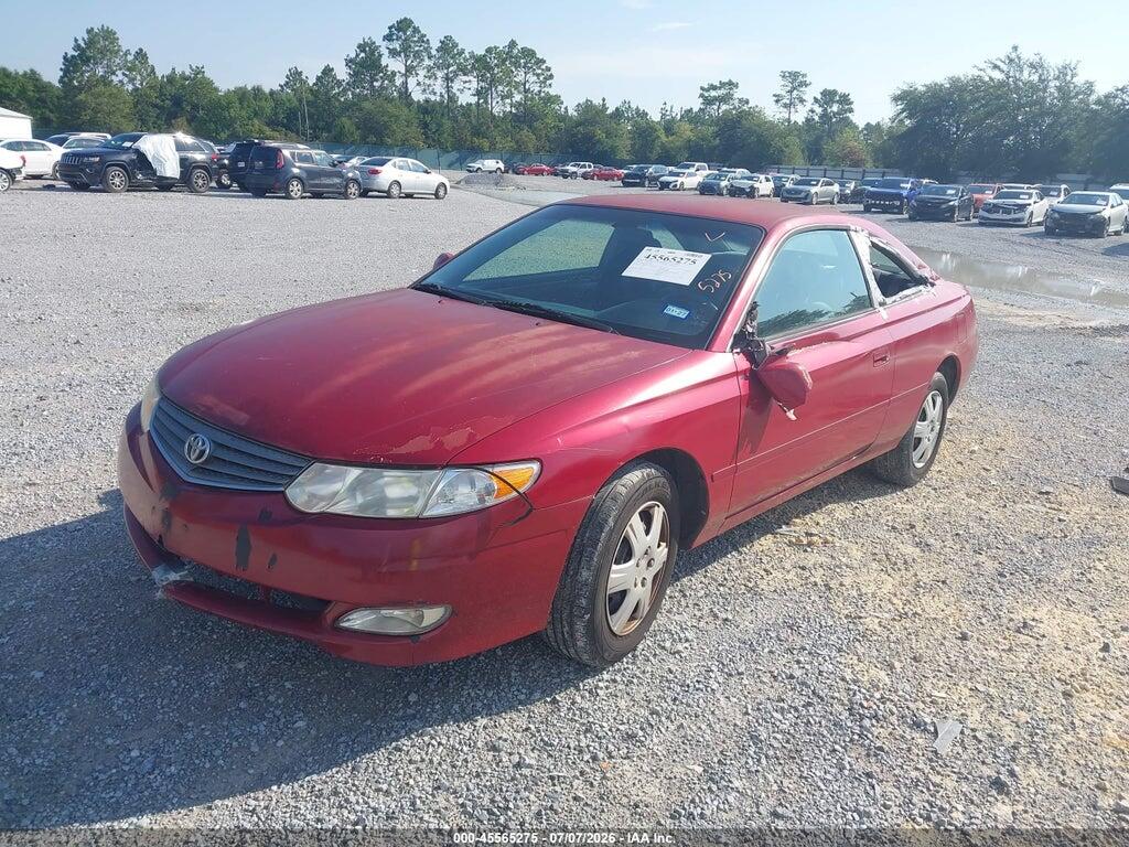 2T1CE22P63C024009 2003 TOYOTA CAMRY SOLARA photo no. 2