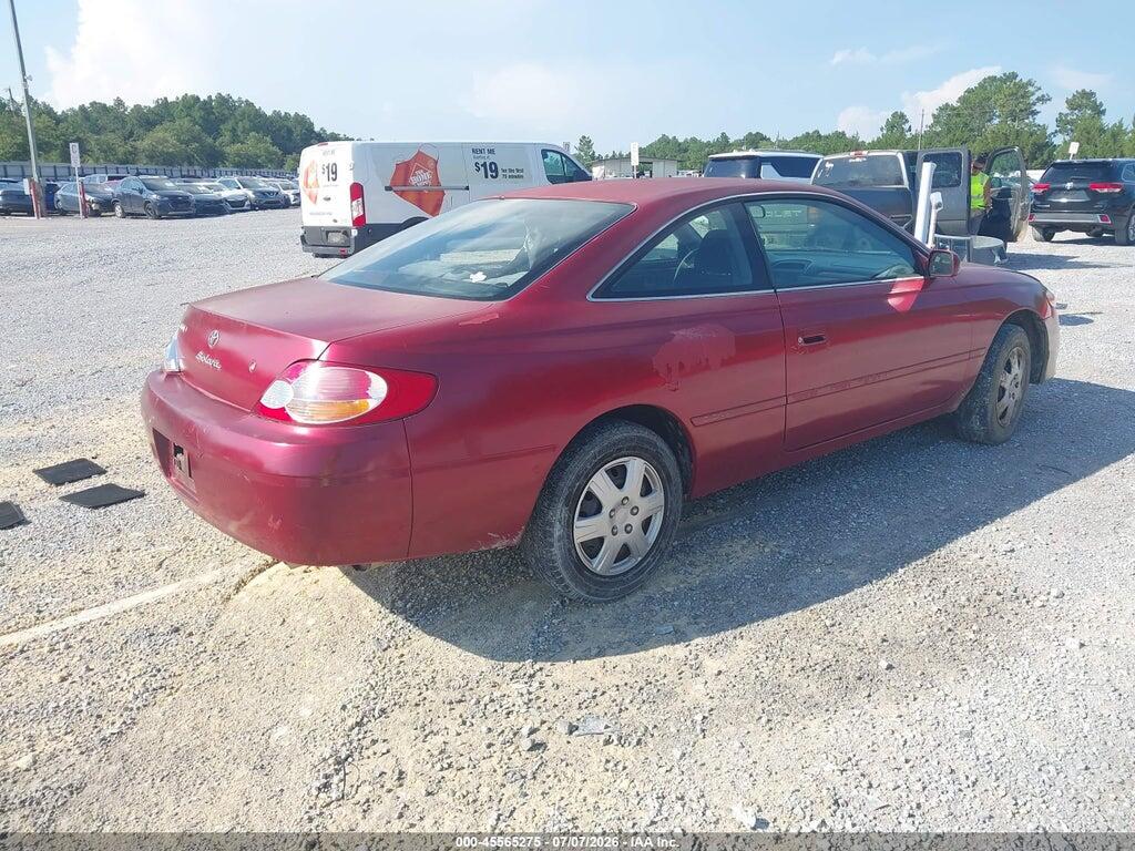 2T1CE22P63C024009 2003 TOYOTA CAMRY SOLARA photo no. 4